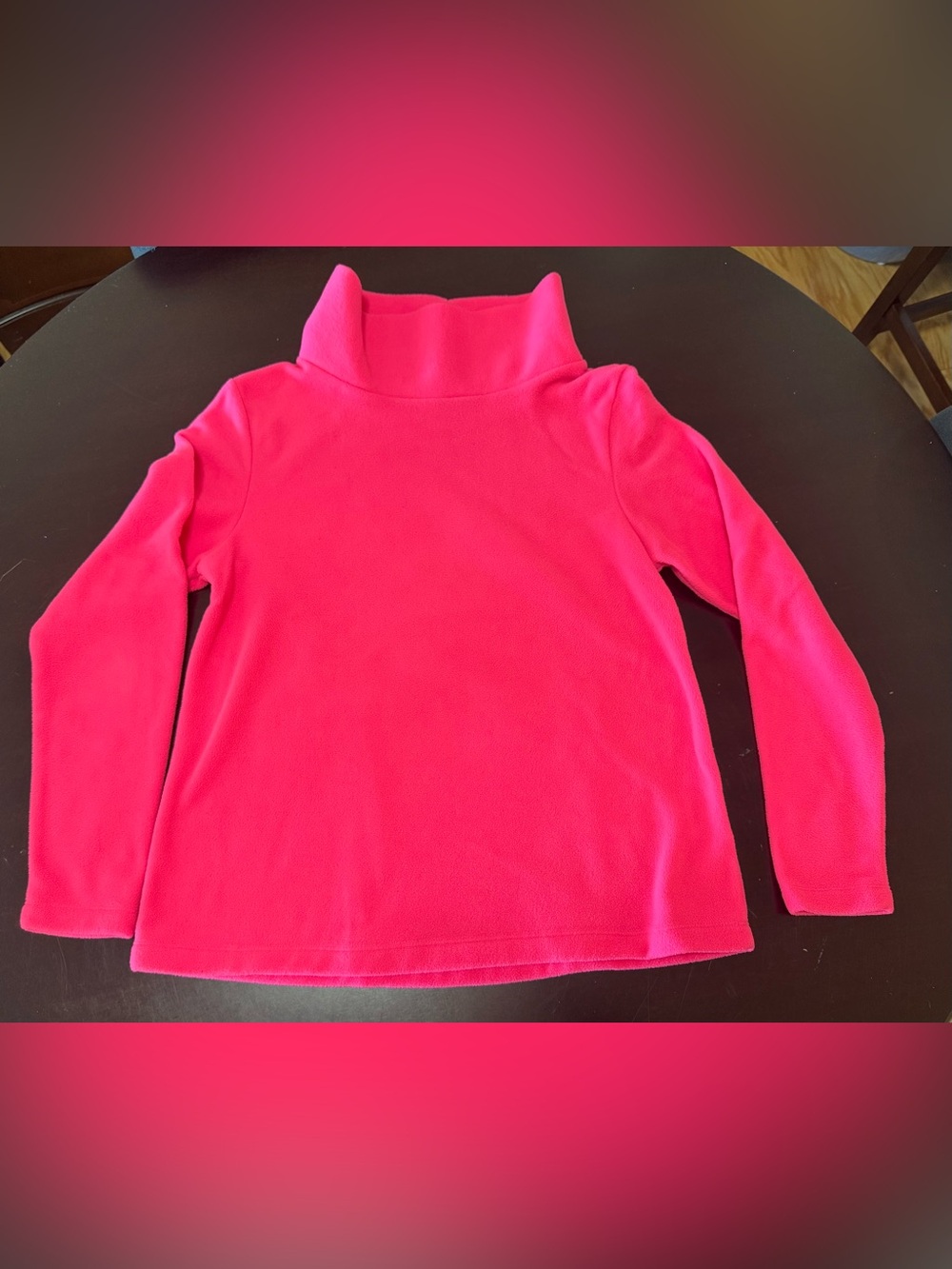 Dudley Stephens Women's Vello Fleece Pink Greenpoint Turtleneck